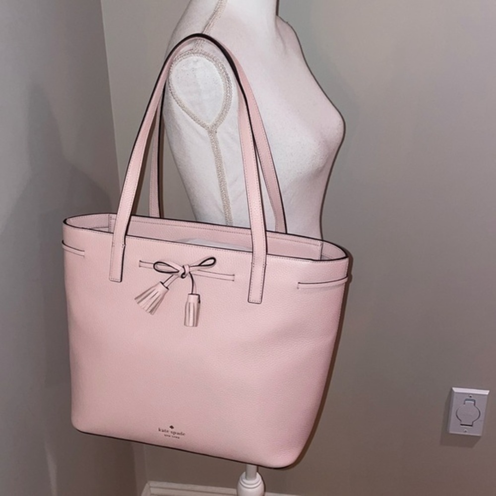 Kate Spade, pale pink tote new with tags